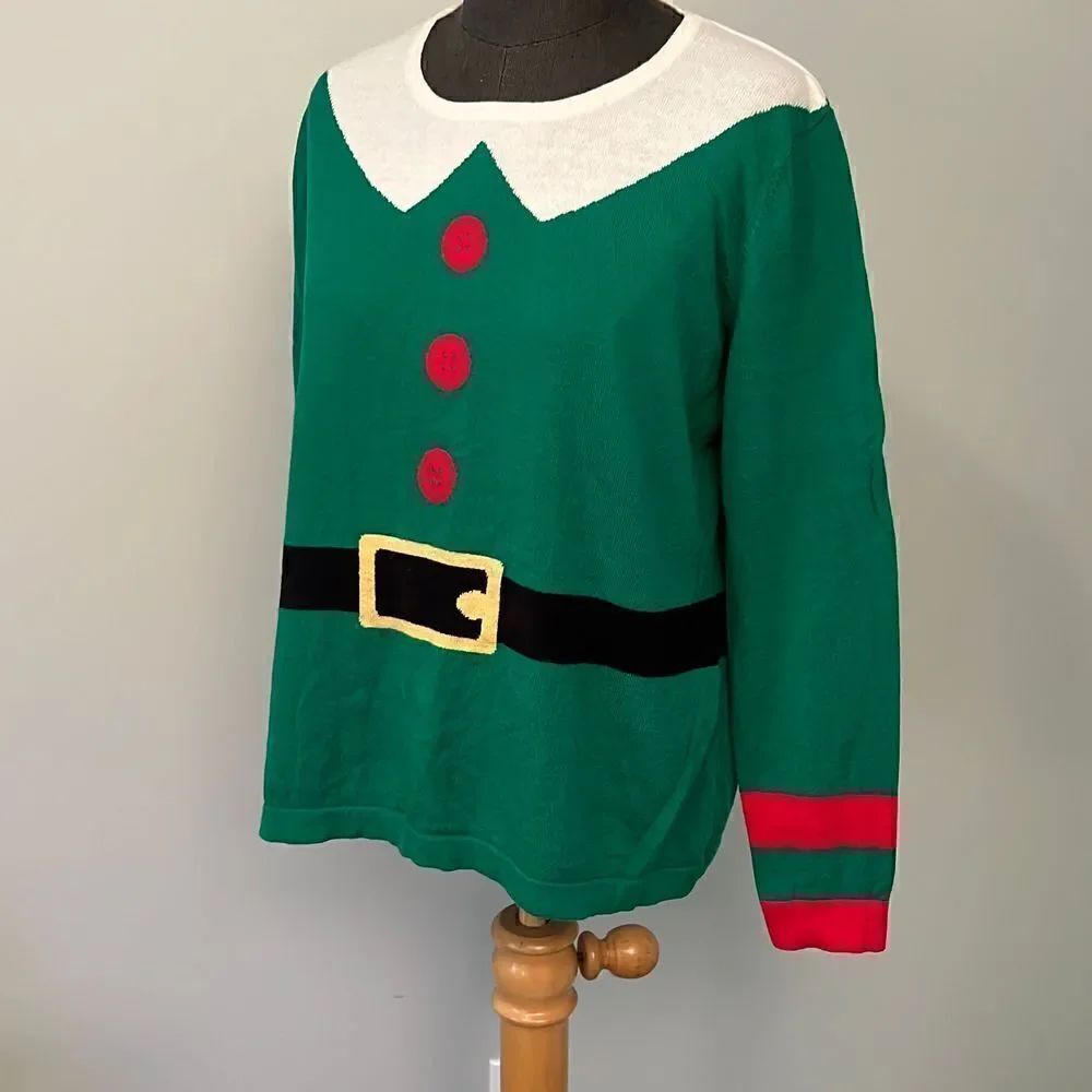 Elf Holiday Sweater - Picture 4 of 6